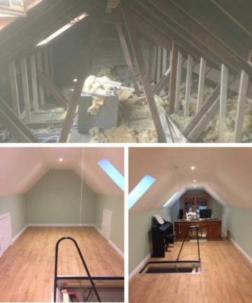 Attic Conversion 
